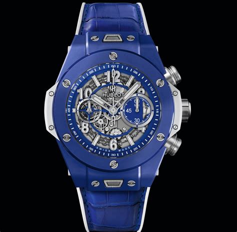 hublot bigbang blue|Hublot big bang full blue.